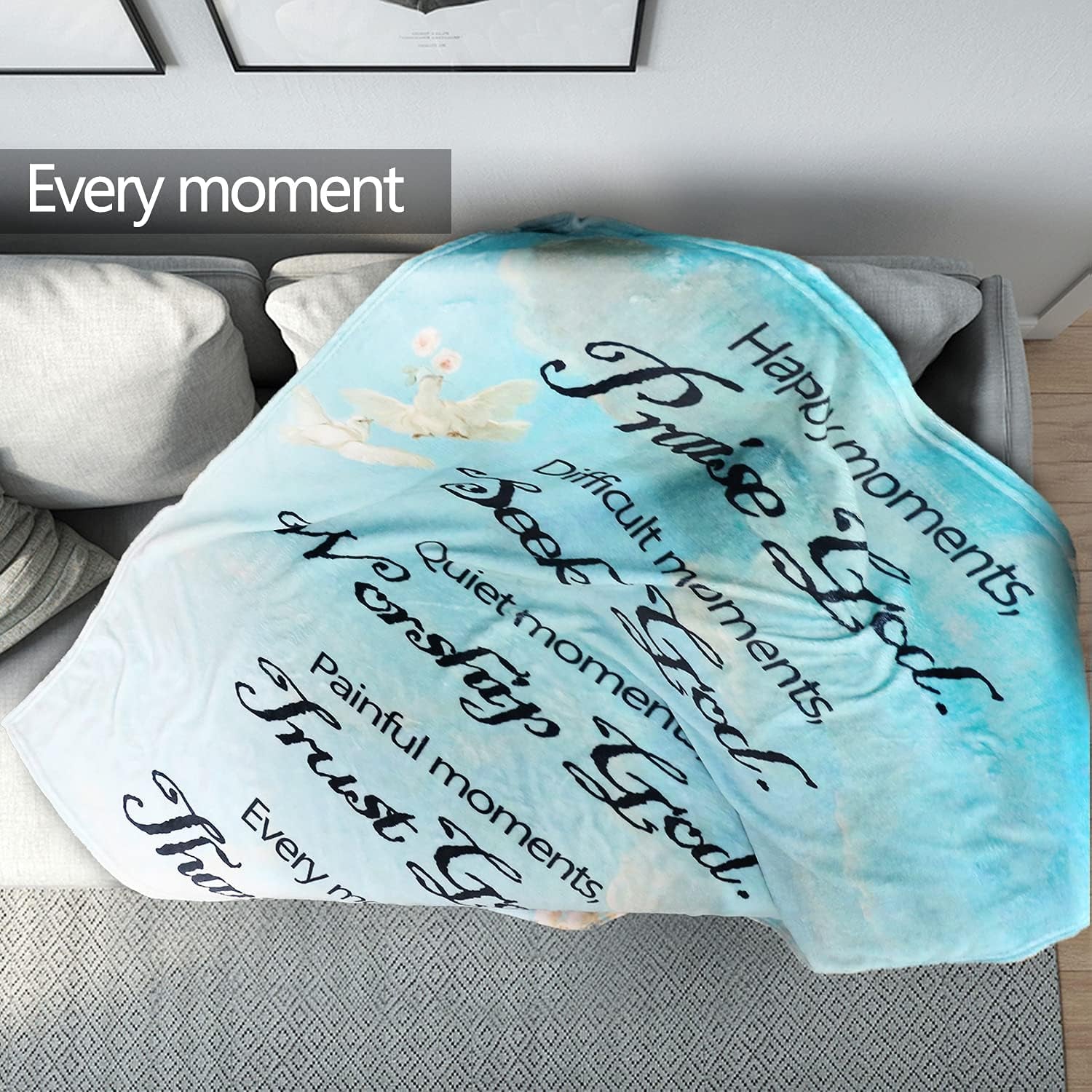 Christian Scripture Blanket